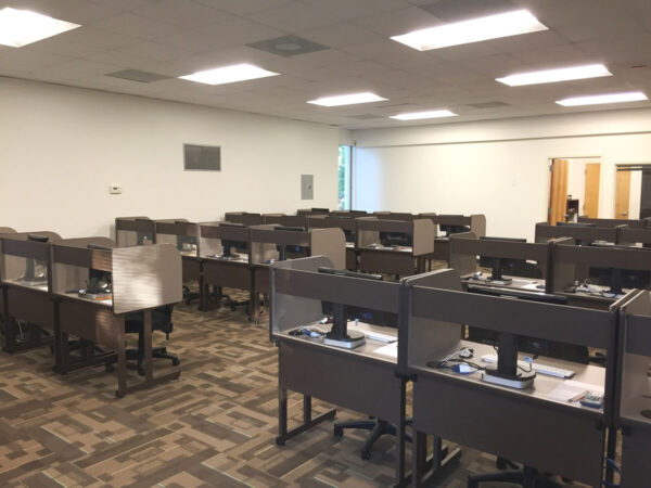 Computer Comforts furniture installed at Georgia Highlands College