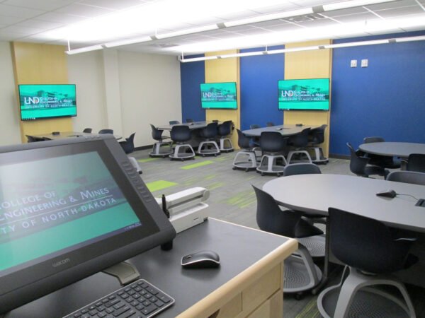 Computer Comforts furniture installed at University of North Dakota