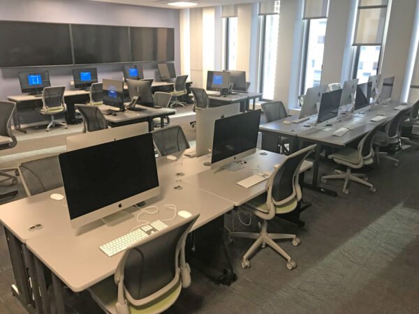 Computer Comforts furniture installed at Fordham University