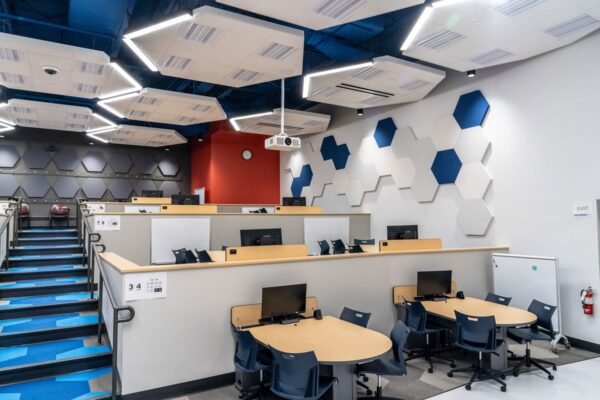 Computer Comforts furniture installed at Lawrence University