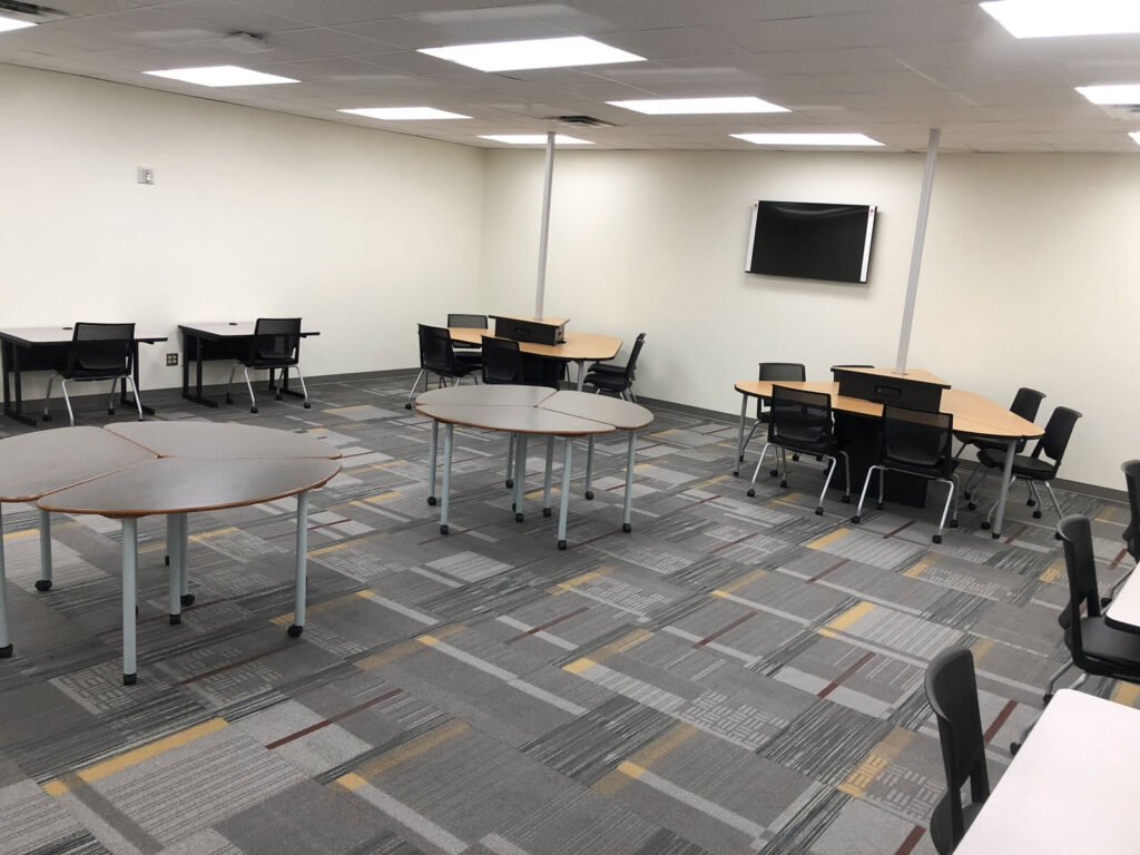 Computer Comforts' Open Space Active Learning Furniture at Texas State University