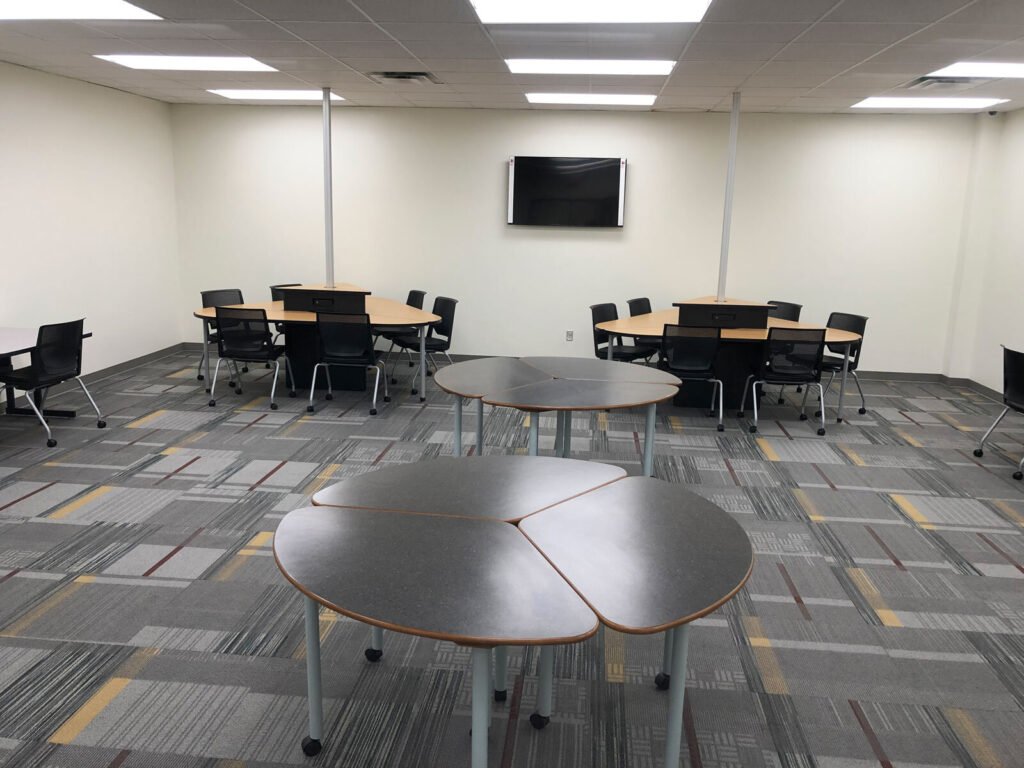 Computer Comforts' Open Space Active Learning Furniture at Texas State University
