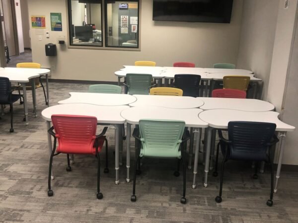 Computer Comforts furniture installed at California State University, Stanislaus