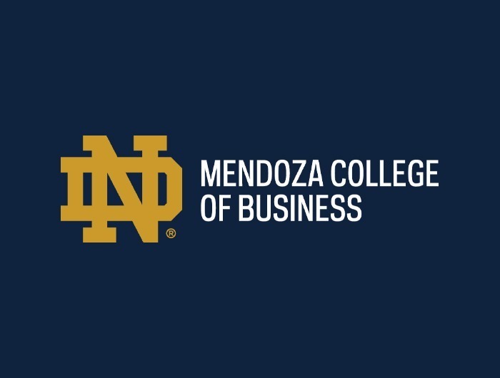 University of Notre Dame Mendoza College of Business logo