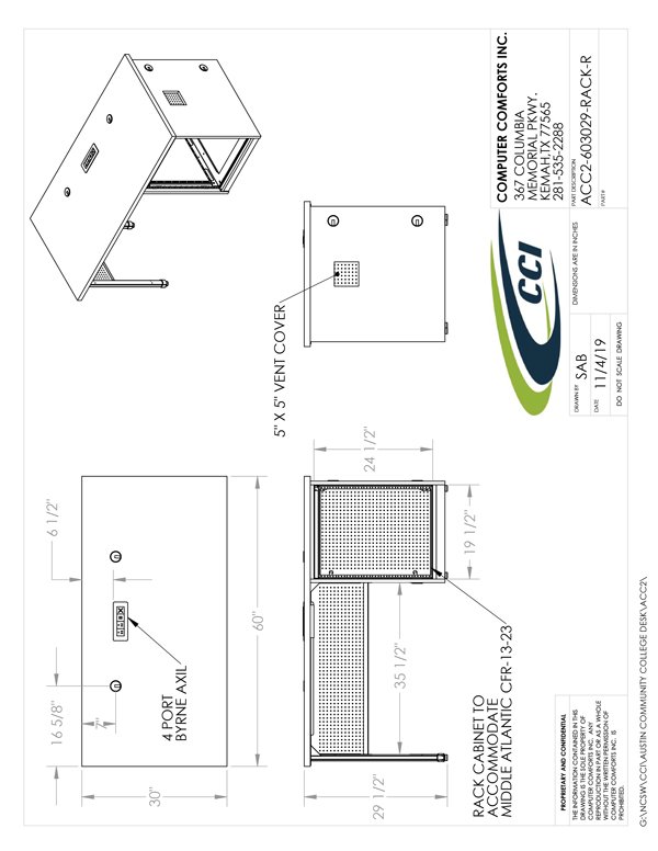 CAD Drawing for #ACC2-603029-RACK-R