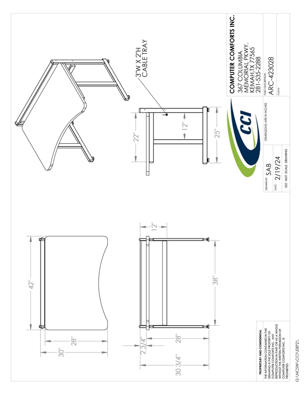 CAD Drawing for #ARC-423028