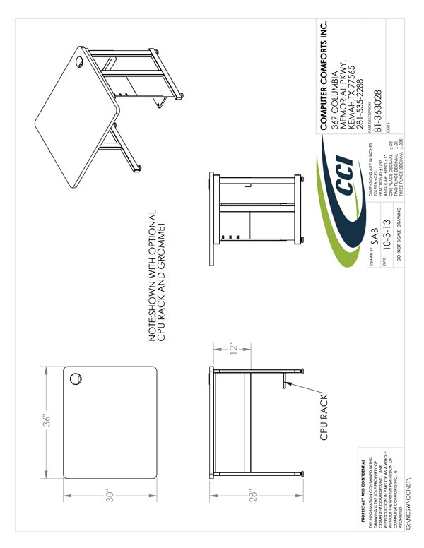 CAD Drawing for #BT-363028