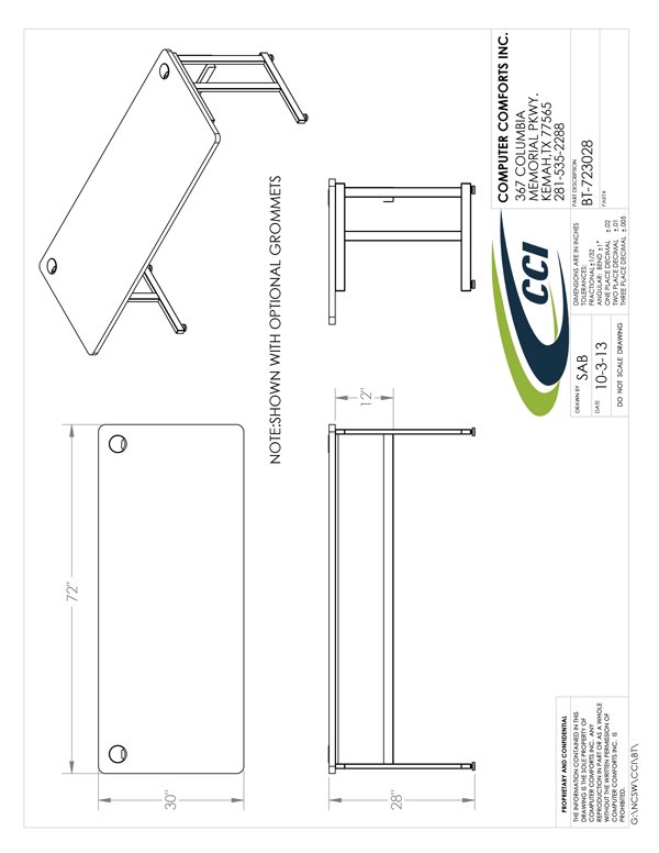 CAD Drawing for #BT-723028
