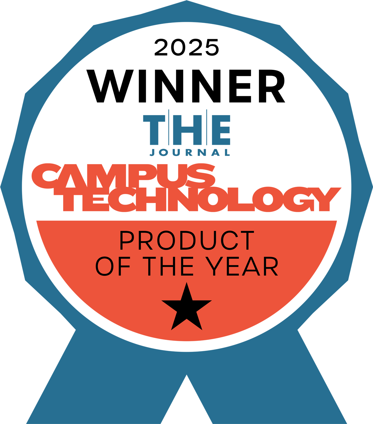 Campus Technology & THE Journal 2025 Product of the Year Award
