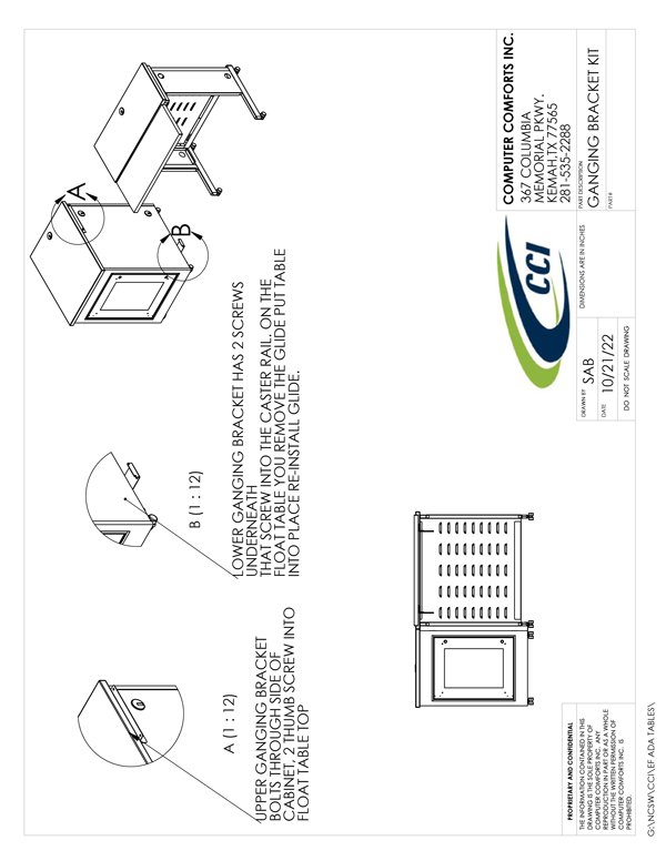 CAD Drawing for #GANG-IT