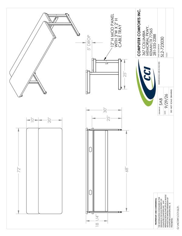 CAD Drawing for #SL-723030
