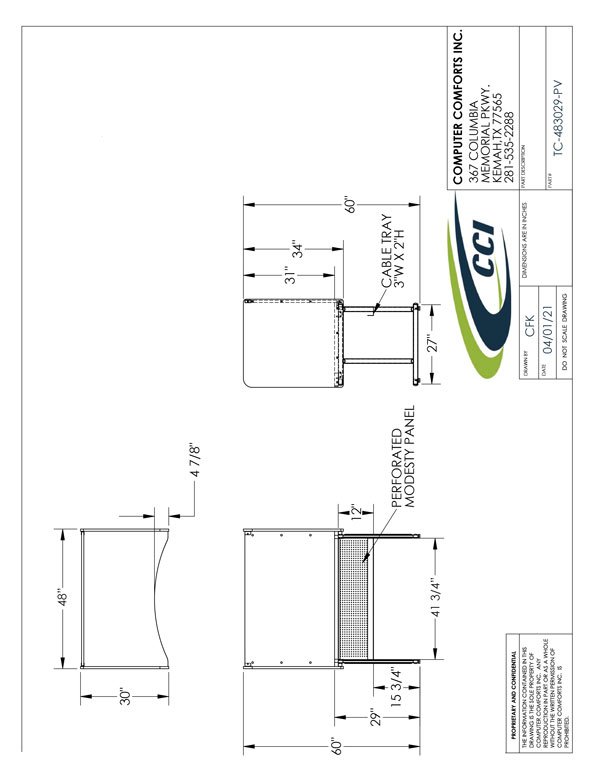 CAD Drawing for #TC-483029-PV