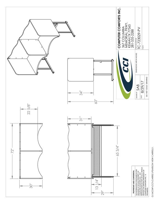 CAD Drawing for #TC-723029-PV