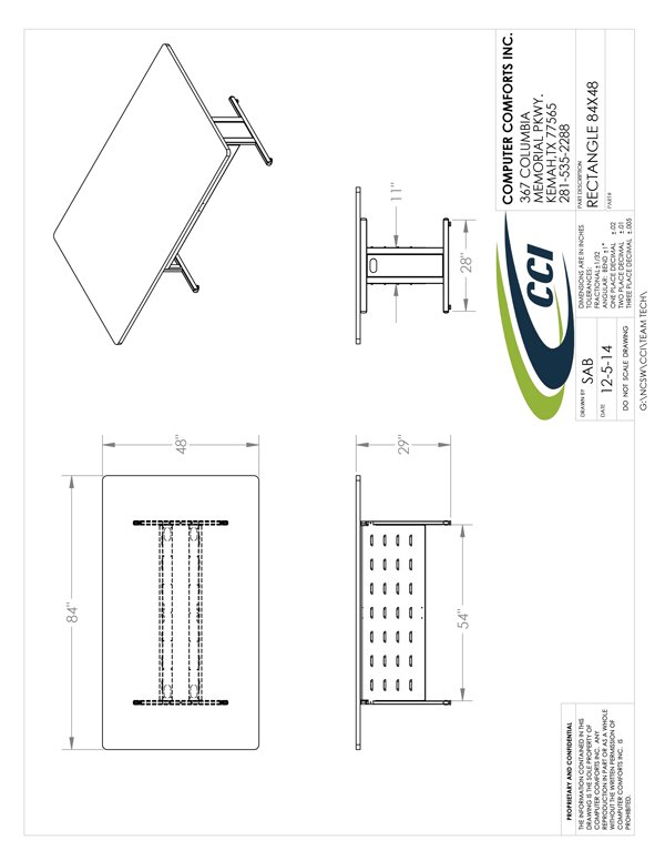 CAD Drawing for #TEAM-REC-8448-29