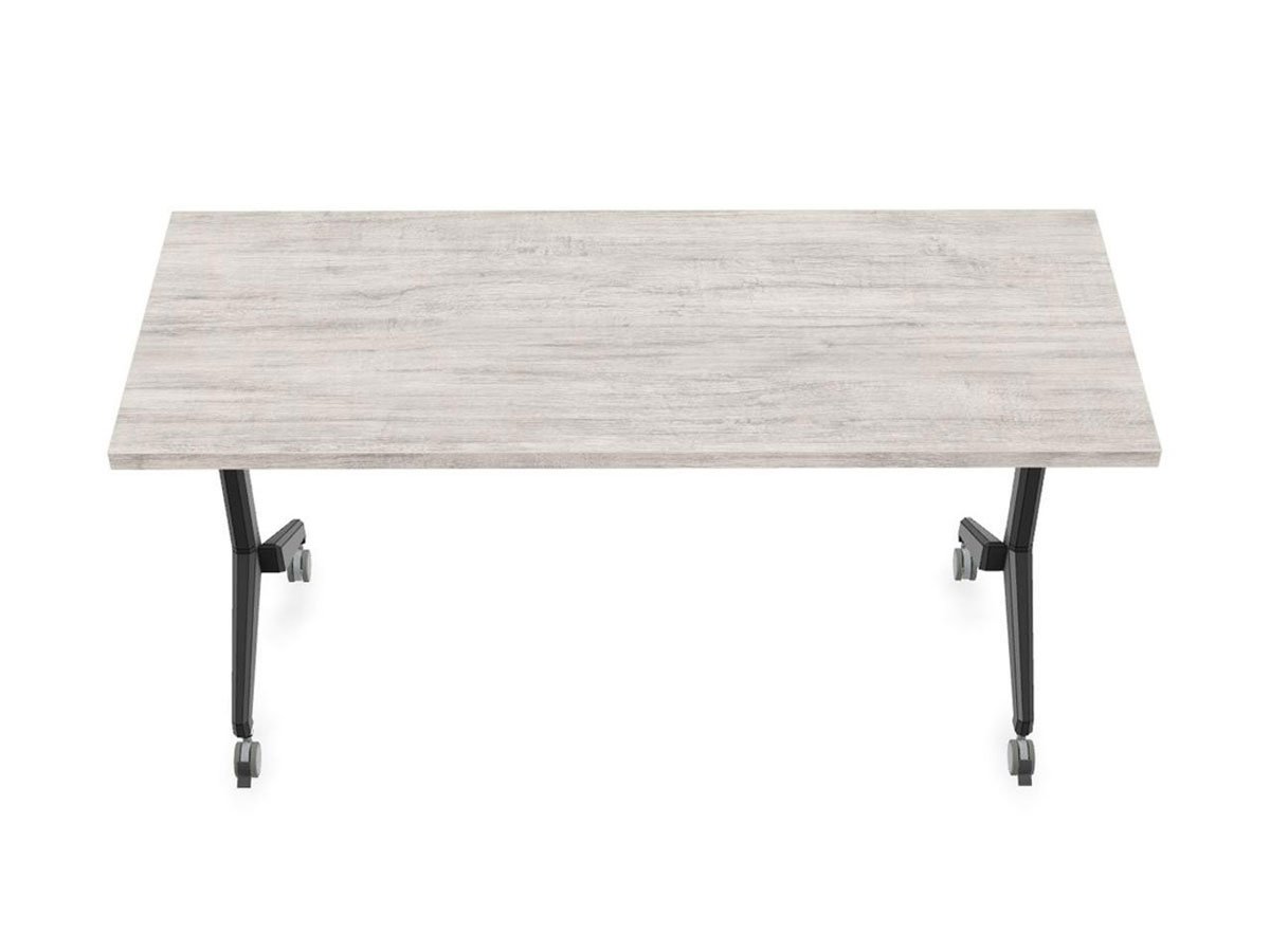 Top view of rectangular training table surface for Caliber Flip and Nest Table.