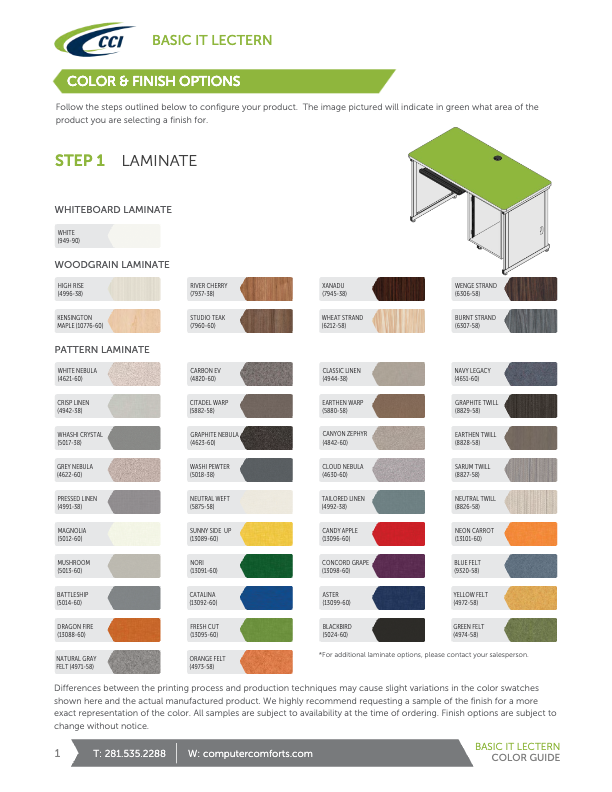 Basic IT Lectern