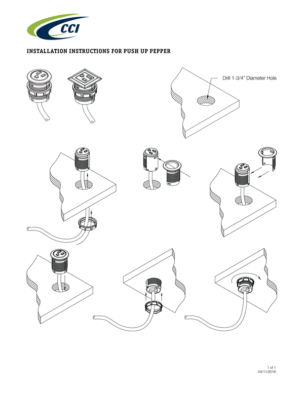 Installation Instructions for Pepper