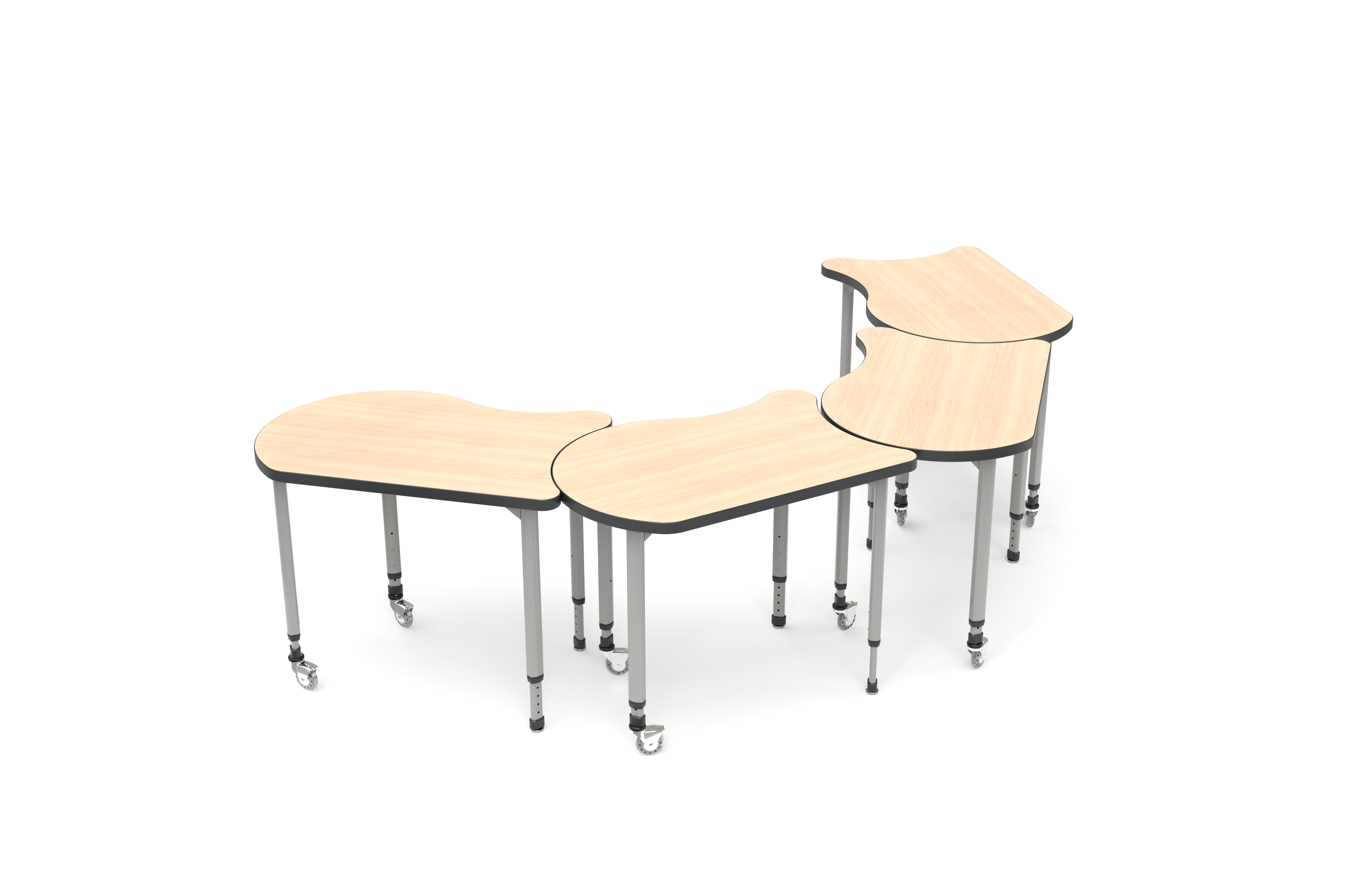 Computer Comforts Koi shaped AdapTable Series Table