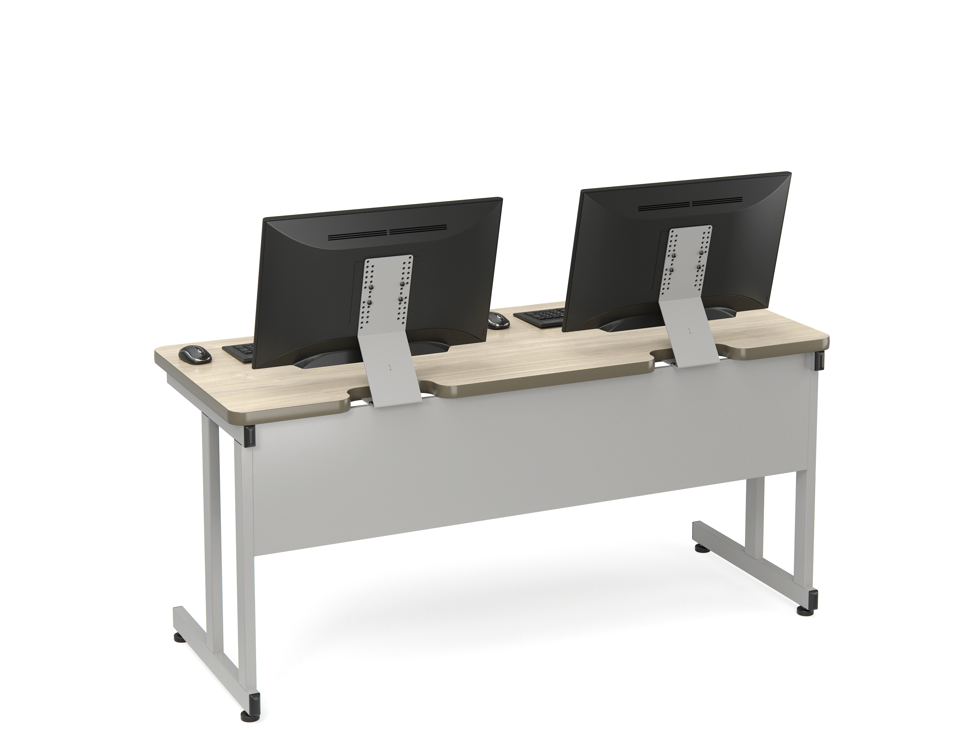 Computer Comforts LCD Secure Table for classrooms and computer labs