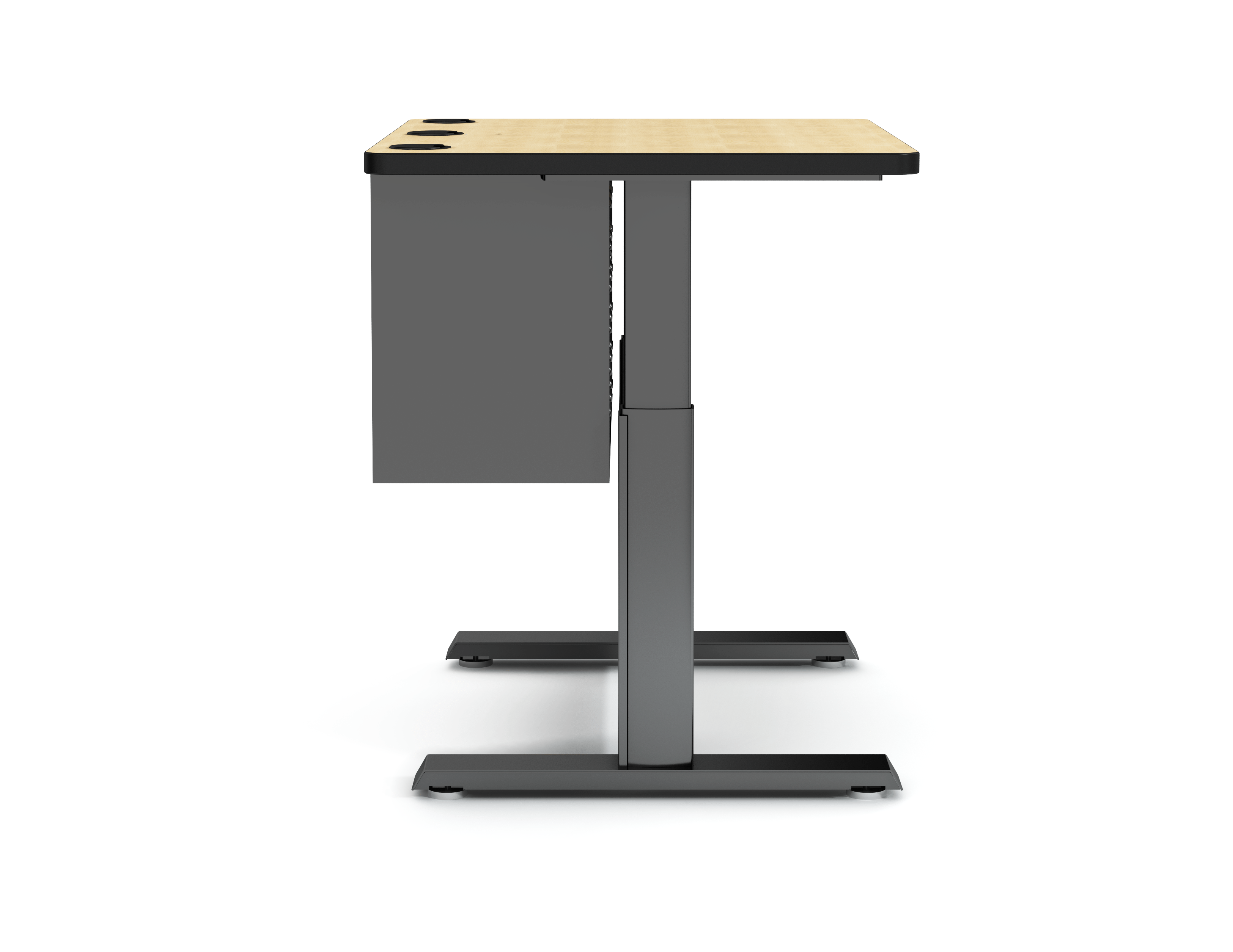 Computer Comforts Power Lift AV height adjustable lectern with 10U AV Cabinet