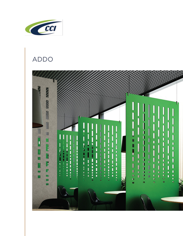 Product Sheet for Addo Acoustic Panels