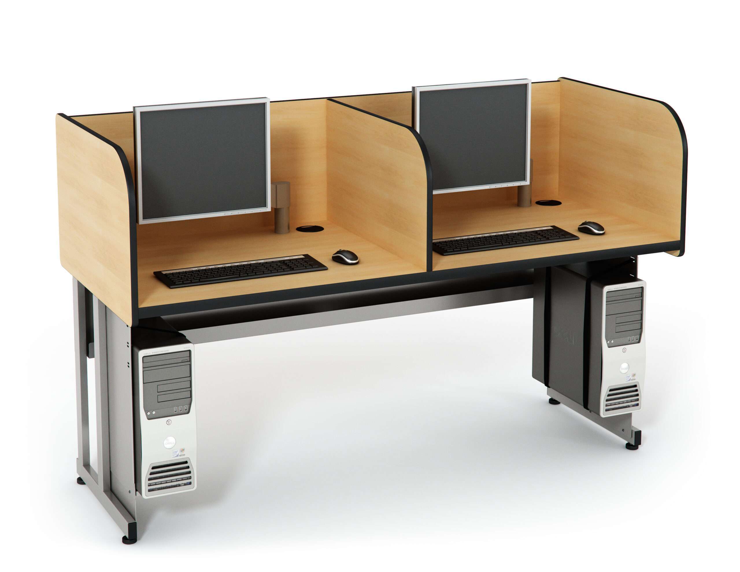 Computer Comforts multi-purpose testing and study carrel